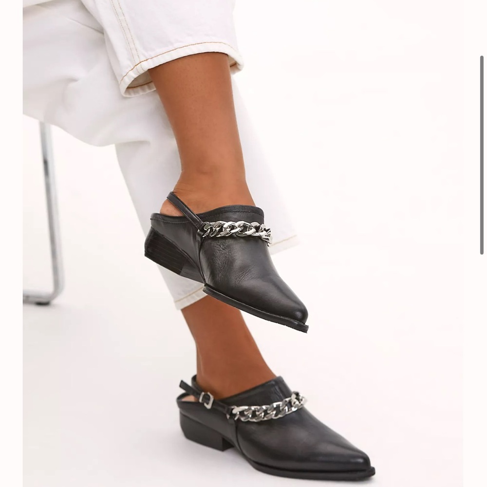 Free People + Vicenza Jackson Western Mules